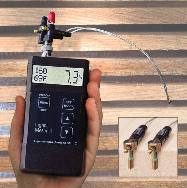 Moisture Meter for Inkiln Moisture Measurement Lignomat