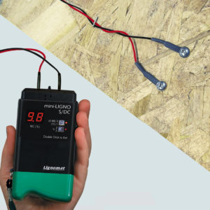 tool for restoration job mini-Ligno SD/C moisture meter