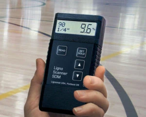 pinless, dual-depth moisture meter Ligno-Scanner SDM
