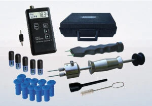 moisture and humidity measuring kit for pin, pinless, Rh/Temp and in-situ probe test